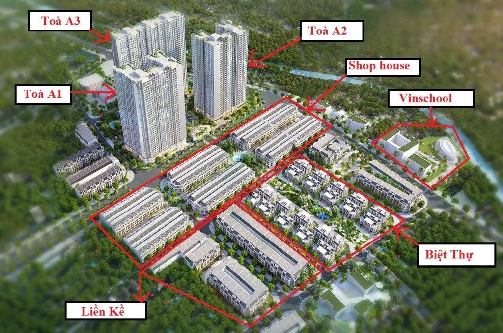 Comparison between Vinhomes Gardenia & Indochina Plaza Project 18